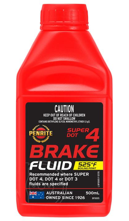 Penrite DOT 4 Brake Fluid - 500ml