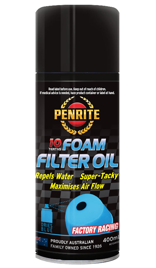 Penrite 10 Tenths Foam Filter Oil - 400ml