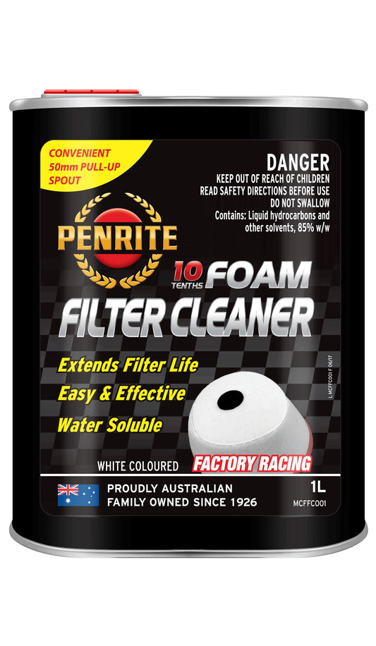 Penrite 10 Tenths Foam Filter Cleaner - 1L