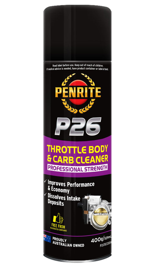Penrite P26 Throttle Body & Carb Cleaner - 400ml