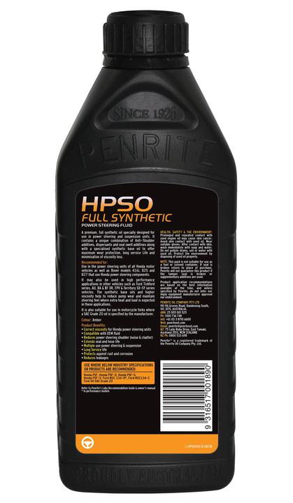 Penrite HPSO (Honda Power Steering Oil) - 1L