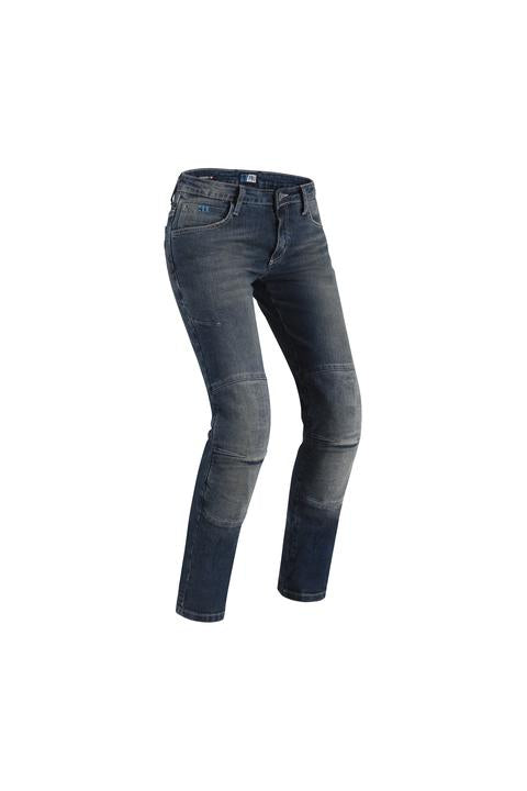PMJ Florida Twaron Armoured Women's Jeans - Mid-Blue