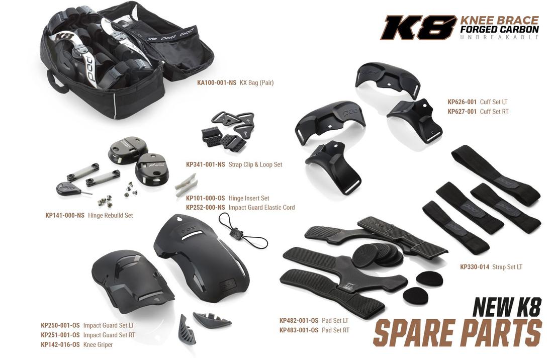 Pod K8 2.0 Knee Brace (Single) - Left