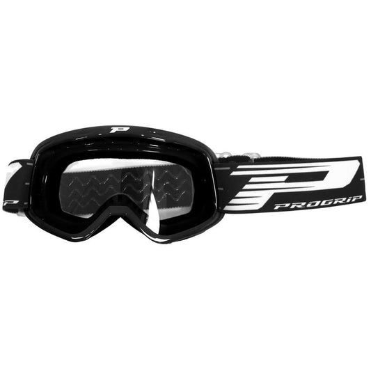 Progrip 3101 - Black Kids Goggles With Clear Lens
