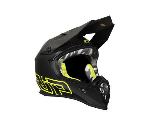Progrip 3180 Helmet - Matt Black / Yellow
