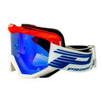 Progrip ATZaki 3201 Red / White Goggles With Uv Lens