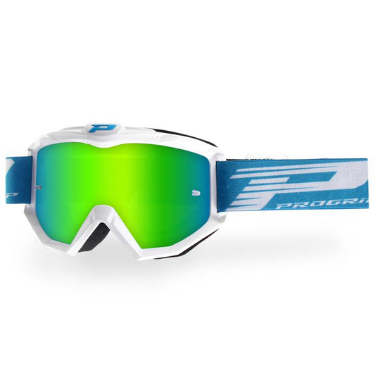Progrip ATZaki 3201 White Goggles With Uv Lens