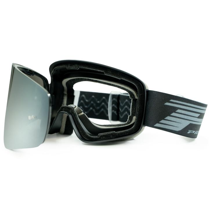 Progrip Magnet 3205 Goggles - Black Silver