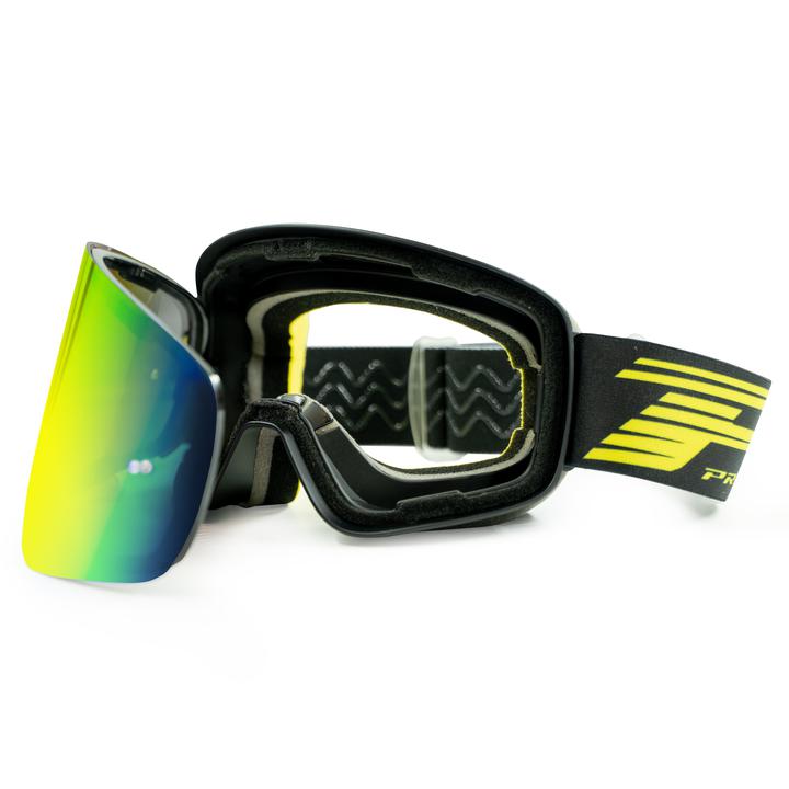 Progrip Magnet 3205 Goggles - Black Yellow