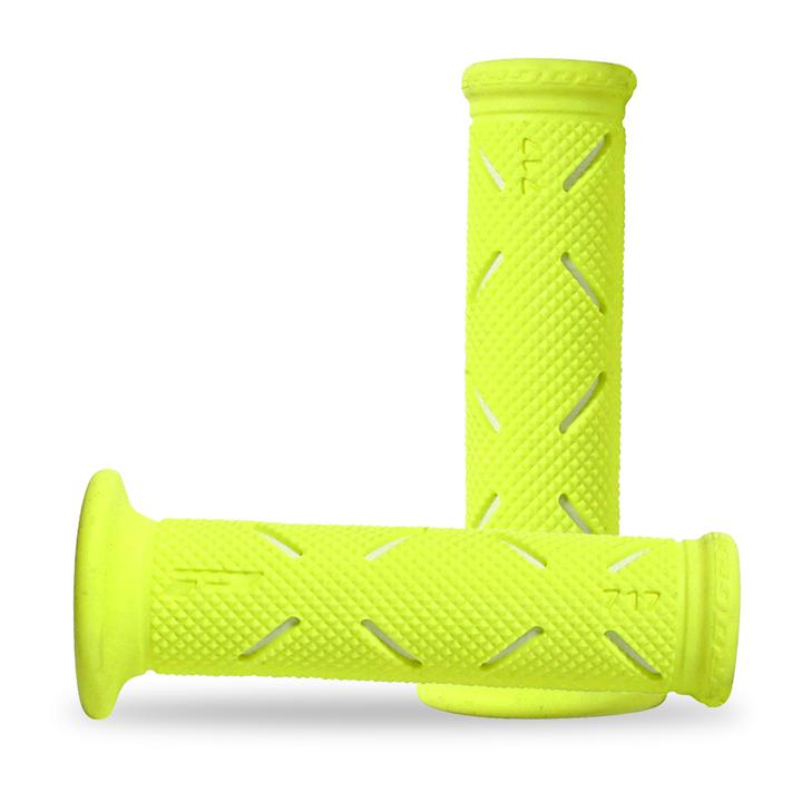 Progrip Fluro Yellow Dual Density 717 Open Grips