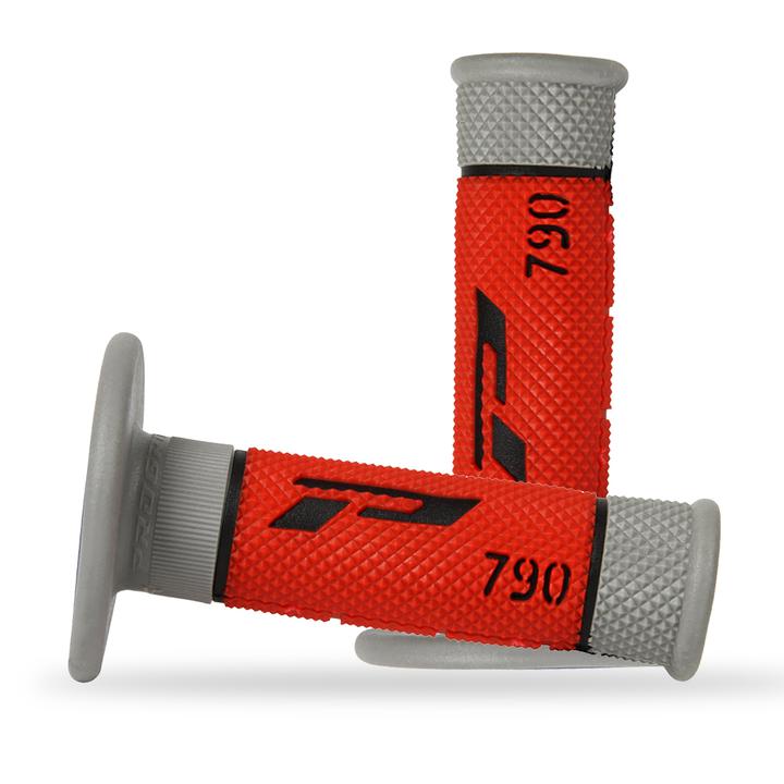 Progrip Red Triple Density 790 Reverse Waffle Grip