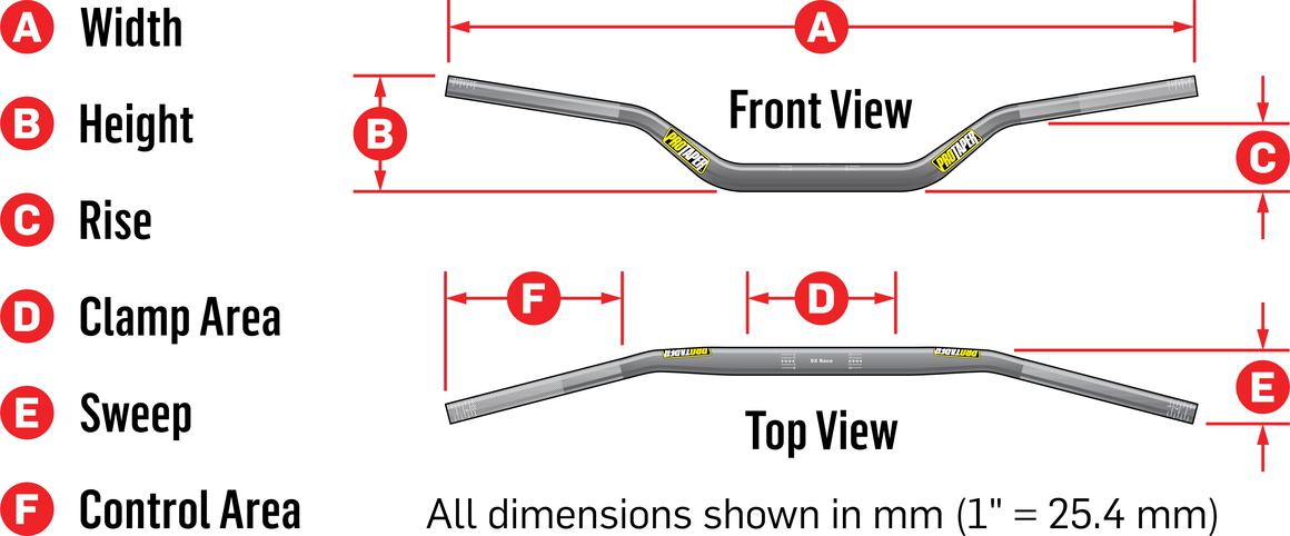 Protaper Micro Schoolboy High Handlebar Kit