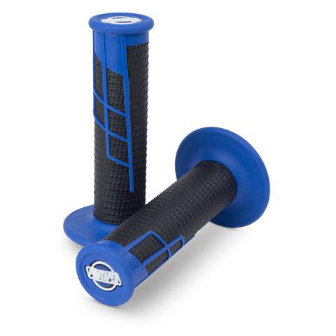 Protaper Clampon 1/2 Waffle Grips - Blue/Black