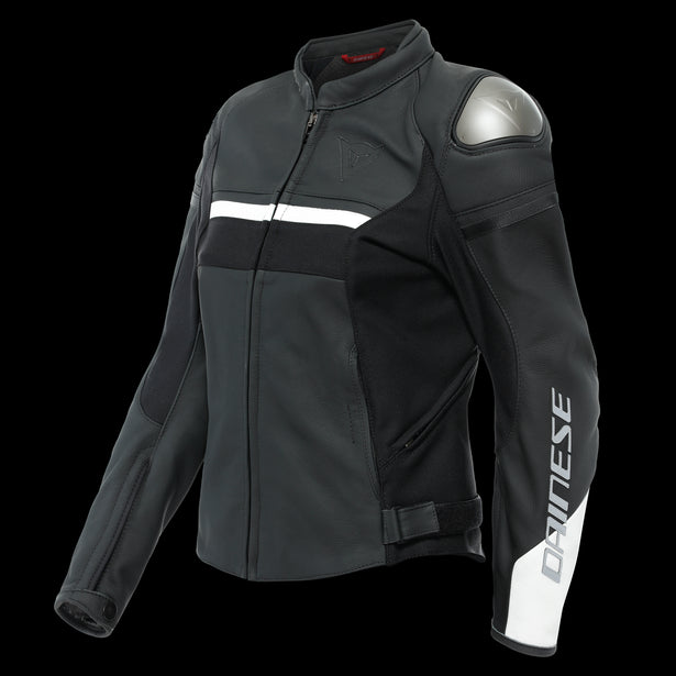 Dainese Rapida Women's Leather Jacket - Black
