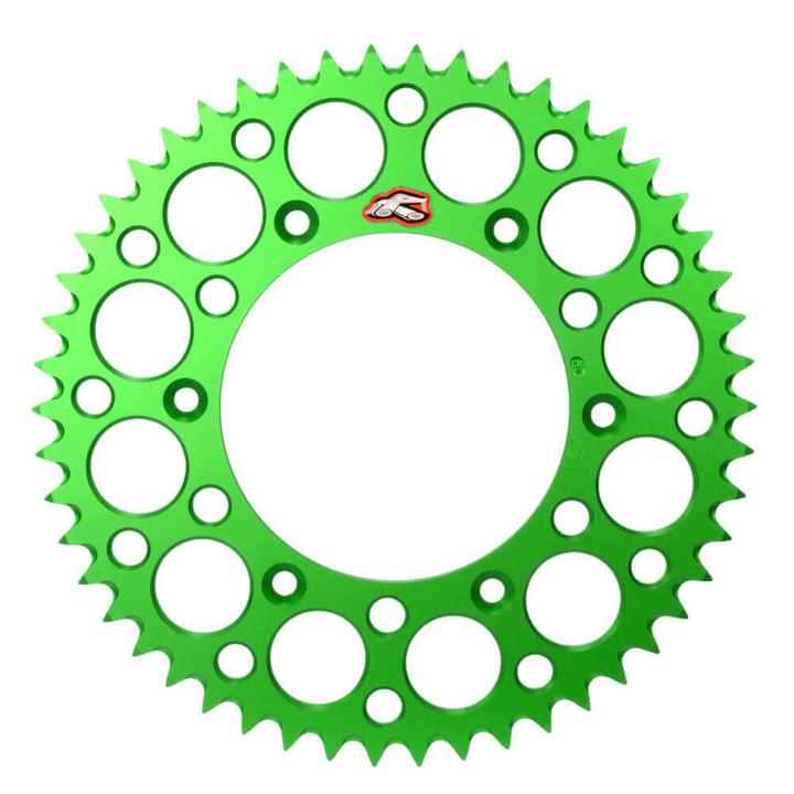 Renthal Ultralight Rear Sprocket Grooved - Green