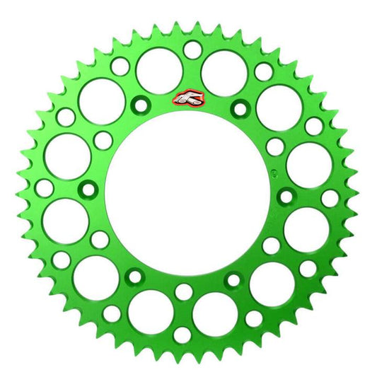 Renthal Ultralight Rear Sprocket Grooved - Green