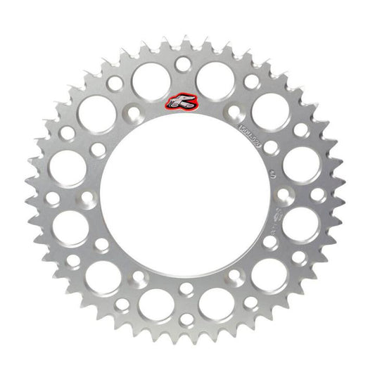 Renthal Ultralight Rear Sprocket Grooved - Silver