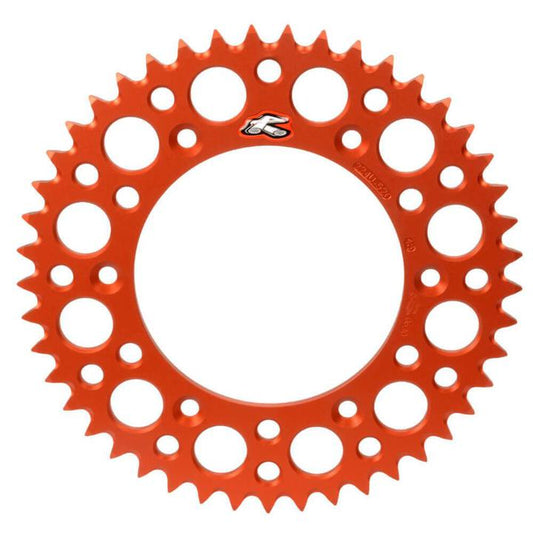 Renthal Ultralight Rear Sprocket Grooved - Orange