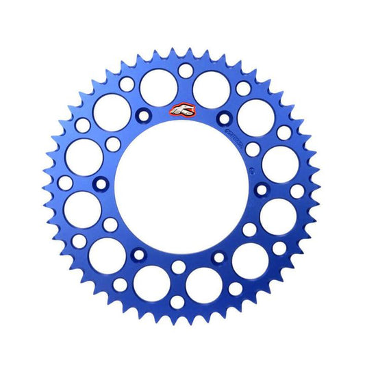 Renthal Ultralight Rear Sprocket Grooved - Blue