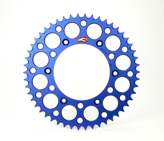 Renthal Ultralight 7075 Aluminium Rear Sprocket - Blue - 49T