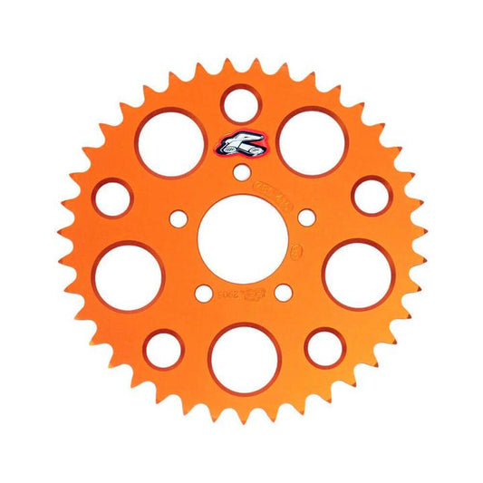 Renthal Ultralight 7075 Aluminium Rear Sprocket - Orange