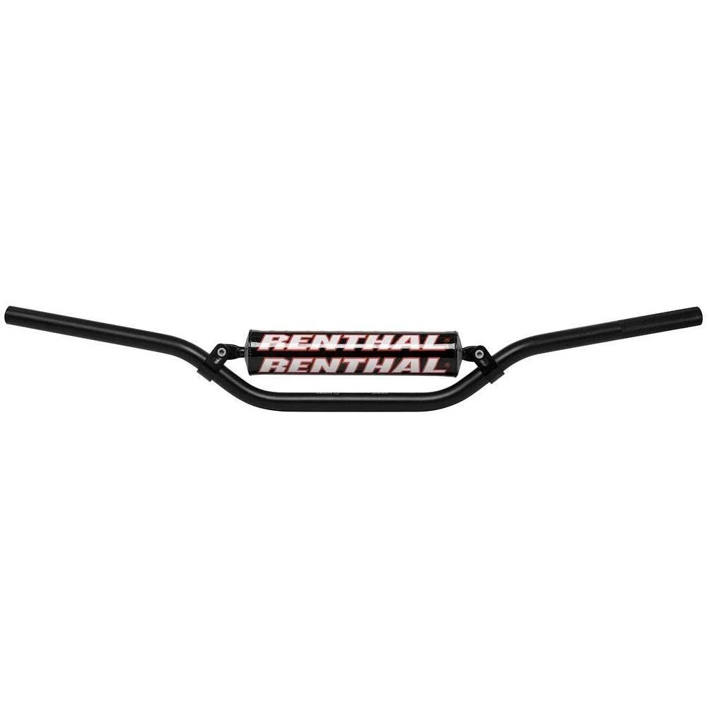 Renthal 666 7/8 Padded Vintage/Desert Handlebar - Black