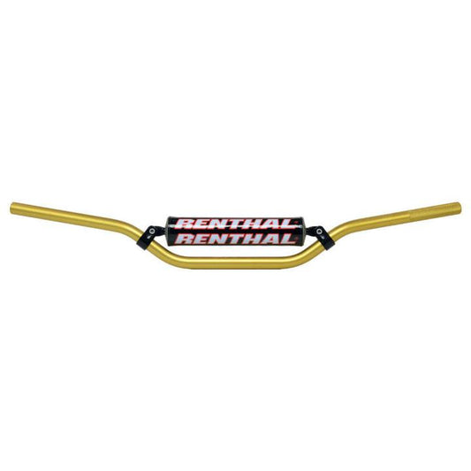 Renthal 809 7/8 Padded RC High Handlebar - Gold