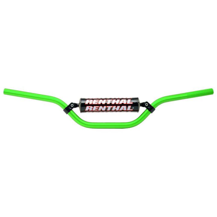 Renthal 784 7/8 Padded Handlebar - Green