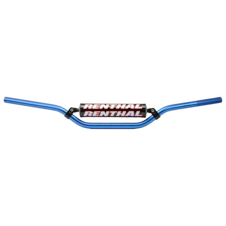 Renthal 966 7/8 Padded Handlebar - Blue