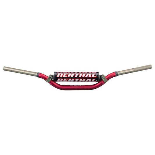 Renthal 999 Twinwall Padded Handlebar - Red