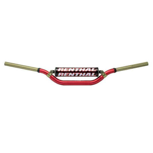 Renthal 997 Twinwall Padded Handlebar - Red