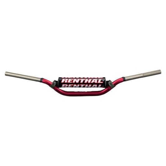 Renthal 998 Twinwall Padded Handlebar - Red