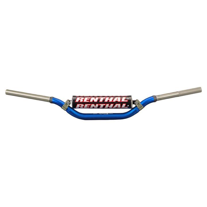 Renthal 999 Twinwall Padded Handlebar - Blue