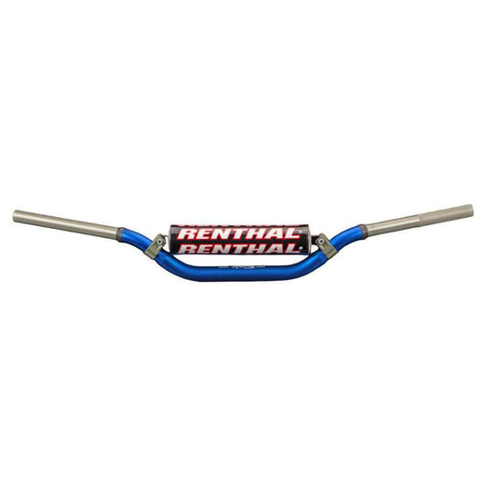 Renthal 999 Twinwall Padded Handlebar - Blue