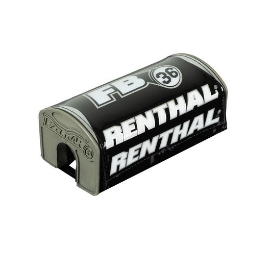 Renthal Handlebar Pad 36 - Black / Silver / White