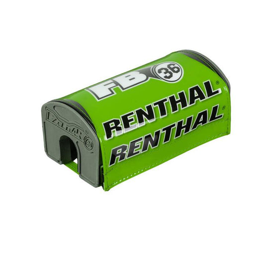 Renthal Handlebar Pad 36 - Green / White  / Black