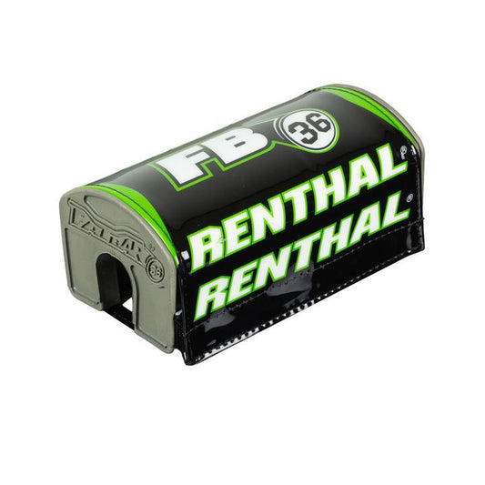 Renthal Handlebar Pad 36 - Black / Green / White