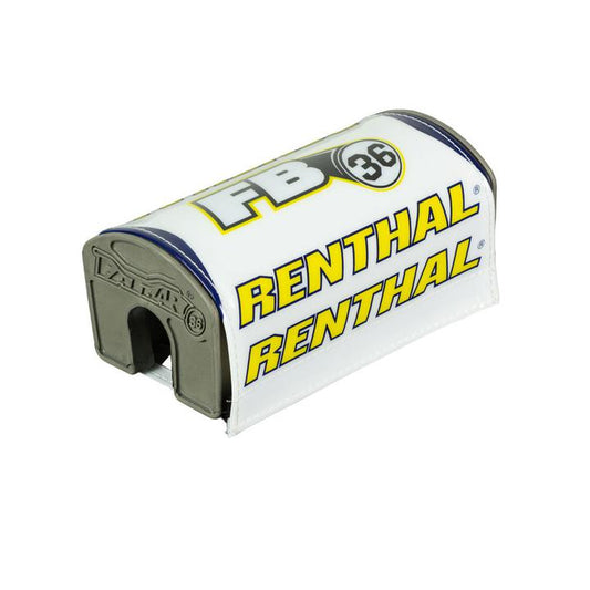 Renthal Handlebar Pad 36 - White / Blue / Yellow