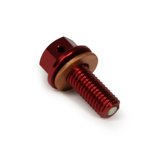 RHK Magnetic Sump / Drain Plug - Red