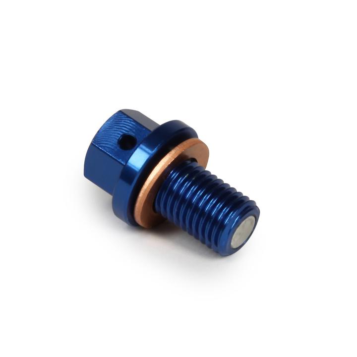 RHK Magnetic Oil Sump Bolt / Drain Plug (M10x1.25) - Blue