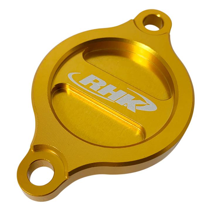 RHK Oil Filter Cover - Gold