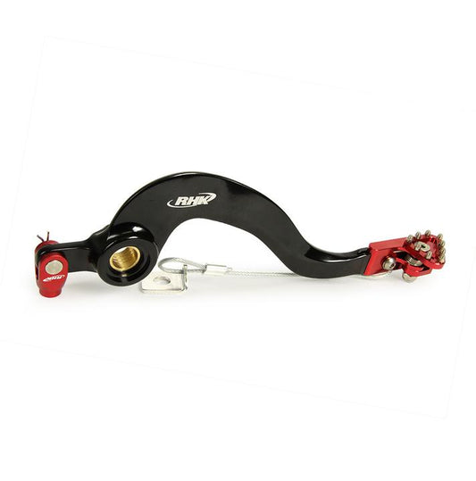 RHK Forged Alloy Brake Pedal - Red