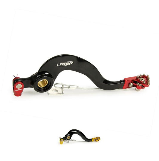 RHK Forged Alloy Brake Pedal - Red