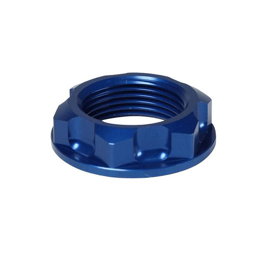 RHK Steering Head Nut - Blue