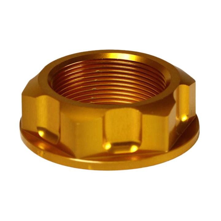 RHK Steering Head Nut - Gold