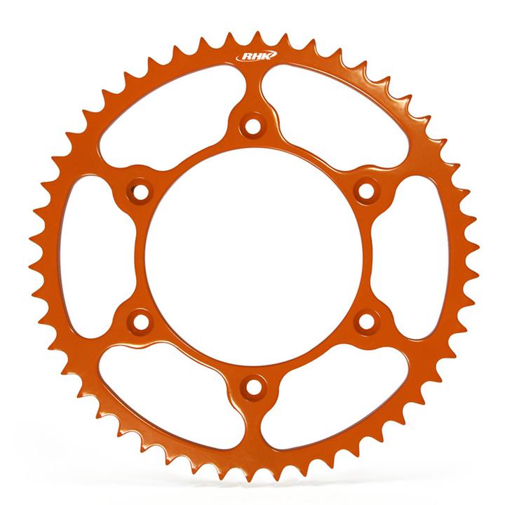 RHK Super Lite Steel Rear Sprocket - Orange