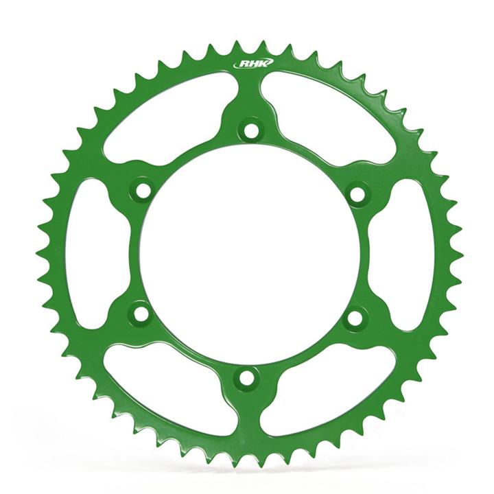RHK Super Lite Steel Rear Sprocket - Green