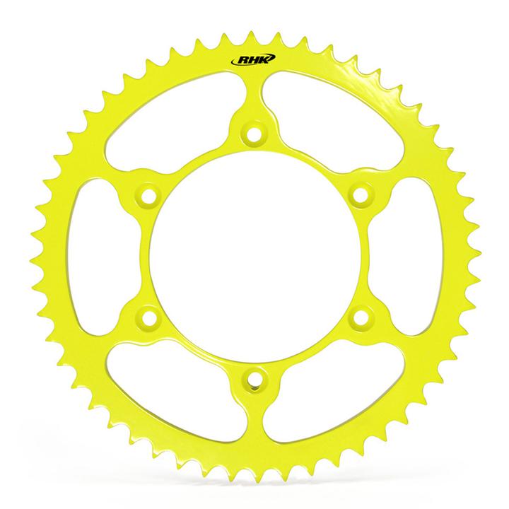 RHK Super Lite Steel Rear Sprocket - Yellow