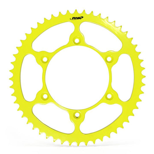 RHK Super Lite Steel Rear Sprocket - Yellow