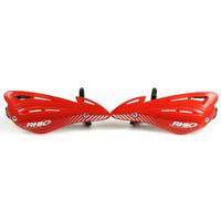 RHK XS Wrap Handguards With Mounting Kit - Red